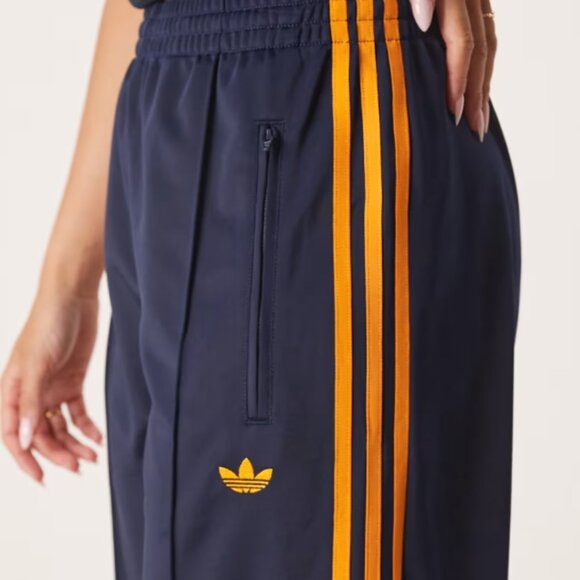ADIDAS Originals Firebird track suit in navy and orange - Picture 5 of 9